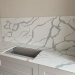 quartz worktop and splashback